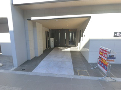 【エントランス】 | アンベリール本厚木 | エントランス部分です。