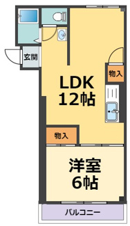 【間取り】 | 甲子園第5コーポラス
