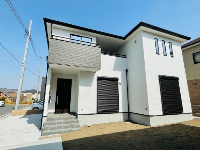 藤岡市岡之郷1期（全1棟）1号棟の外観|2022.3撮影