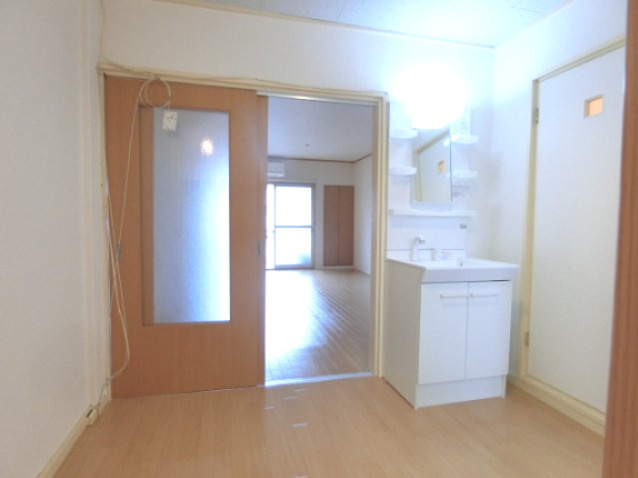 山本ハイツの洗面所