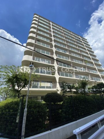 日商岩井中津マンションの外観|外観は落ち着いています
