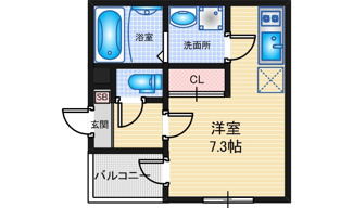 【間取り】 | ルミエール石場町 | 略図の為、現状優先