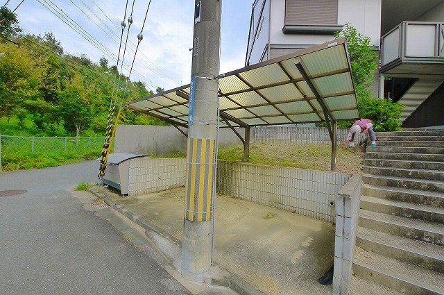 リベールコートのその他共用部分|駐輪場です