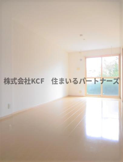 ドミールパークIIの居間・リビング|ゆったり過ごせる居間です