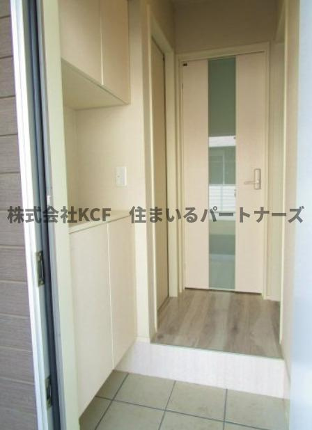 プラン・ソレイユの玄関|ゆったりとした玄関です
