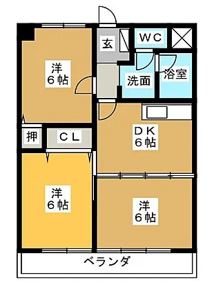 【間取り】 | パレロワイヤル
