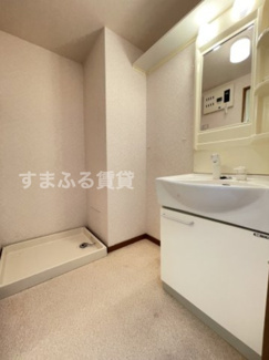 【洗面所】 | シャルマンソレイユA　岡崎市北野町