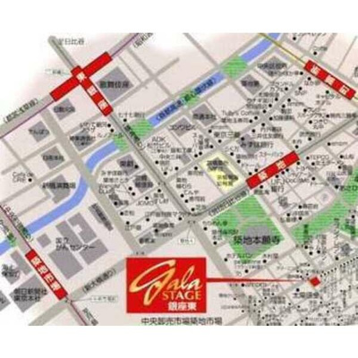 【地図】 | ガラ・ステージ銀座東