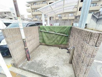 【その他共用部分】 | アンジェレ藤が丘 | 敷地内ごみ置き場でごみ出しもらくらく～♪忙しい社会人さんや主婦さんにもうってつけ！