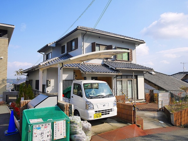 西松ケ丘戸建の外観