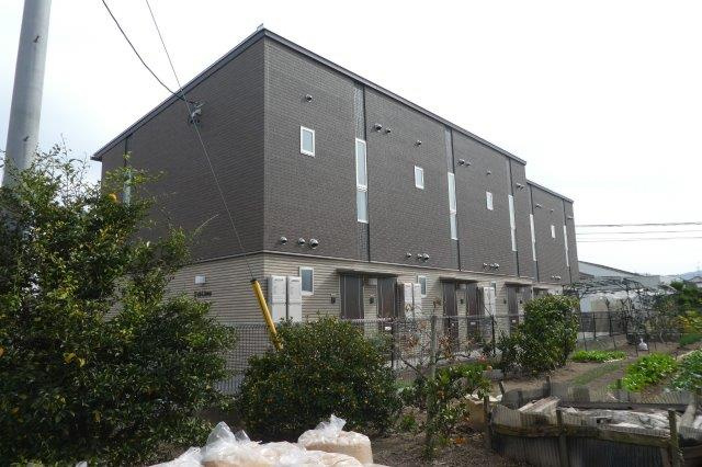 総社市総社のアパートの外観