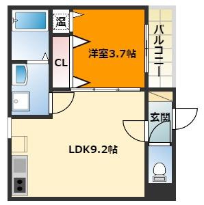 【間取り】 | Repos 長瀬