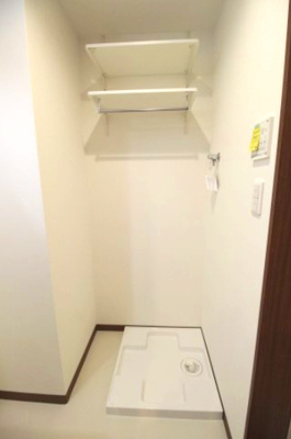 【設備】 | AQUE23 | 洗濯機置き場