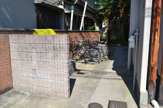 レジデンストモエのその他共用部分|敷地内駐輪場