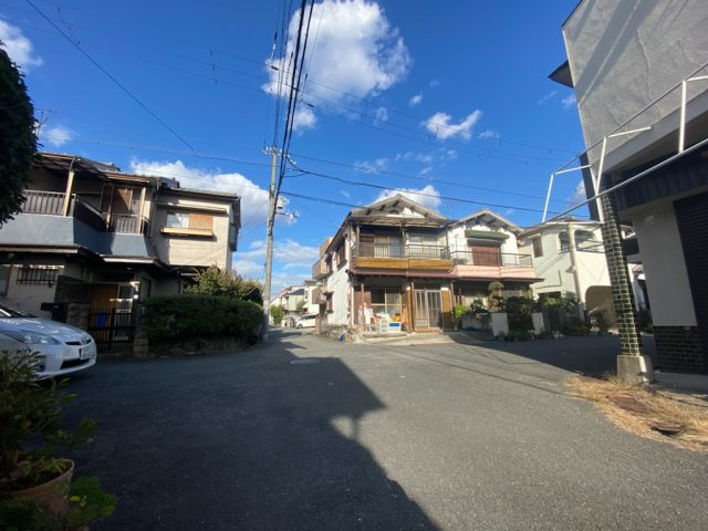 サン・タウン深野北の前面道路含む現地写真|■土地は約２２坪です♪♪