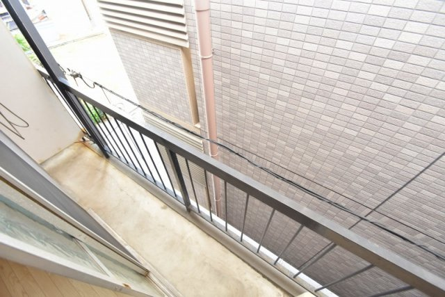 富士屋マンションのバルコニー