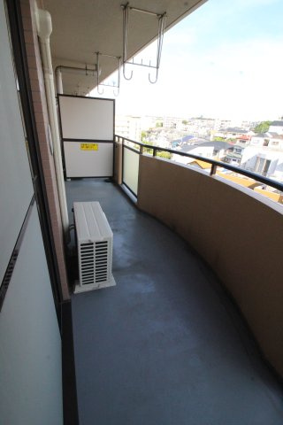 ロゼール壱番館のバルコニー