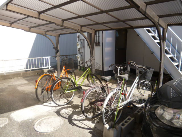 木村コーポのその他共用部分|自転車置き場