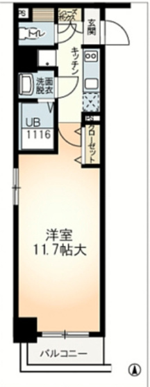 【間取り】 | ミモサ中津