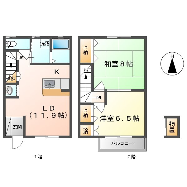 ゆみ～るの間取り