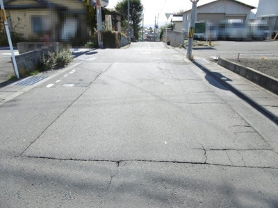 【前面道路含む現地写真】 | 甲大工町土地