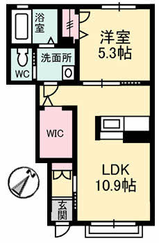 【間取り】 | シャーメゾン　ミルレ・ローゼ