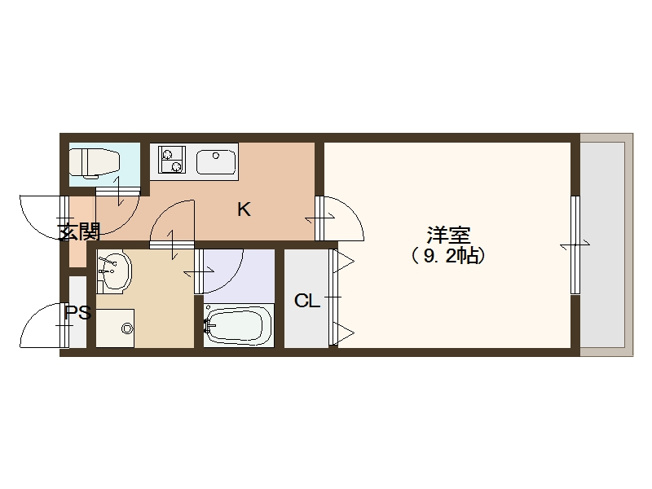 【間取り】 | フジパレス住之江ウエスト