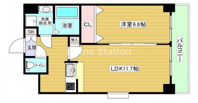 【間取り】 | ラムール波除