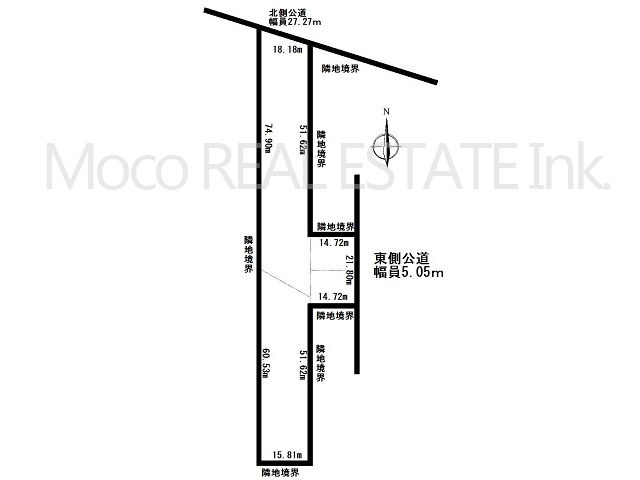 【土地図】 | 北見市東相内町171番土地