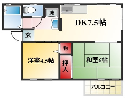 エトワールの間取り