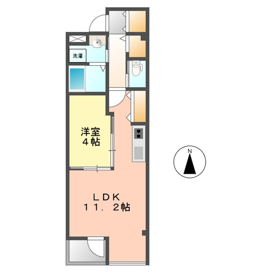 【間取り】 | クオーレ浄心 | クオーレ浄心　西区の物件はなご家おもてなし不動産へ。