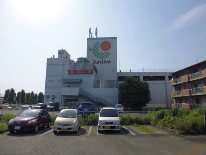 熊本市北区麻生田２丁目のアパートの周辺