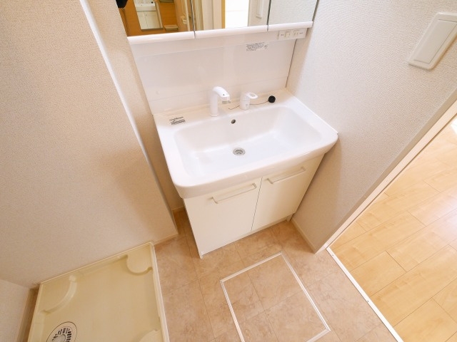 ミエティトゥーラの洗面所|使いやすい洗面所です