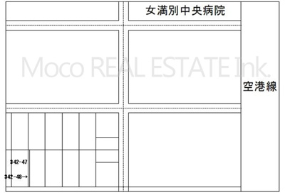 【区画図】 | 網走郡大空町女満別西5条土地