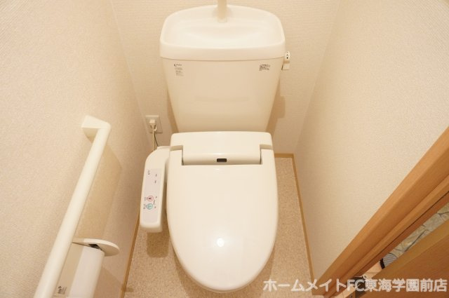 熊本市北区清水万石５丁目のアパートのトイレ