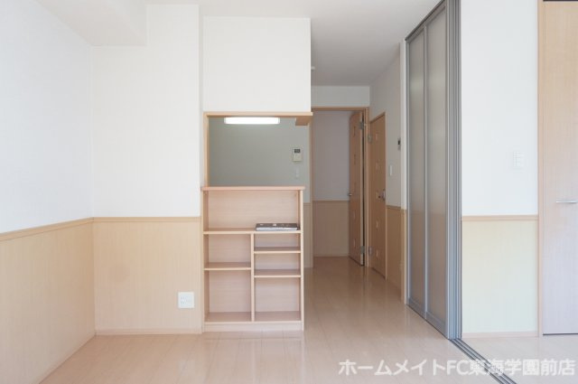 熊本市北区清水万石５丁目のアパートの居間・リビング