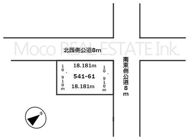 【土地図】 | とん田東町土地