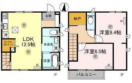 【間取り】 | 堺市東区北野田戸建
