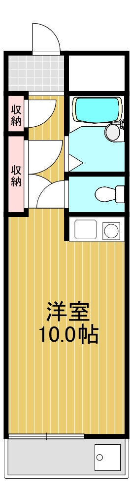 リバーサイド内田の間取り