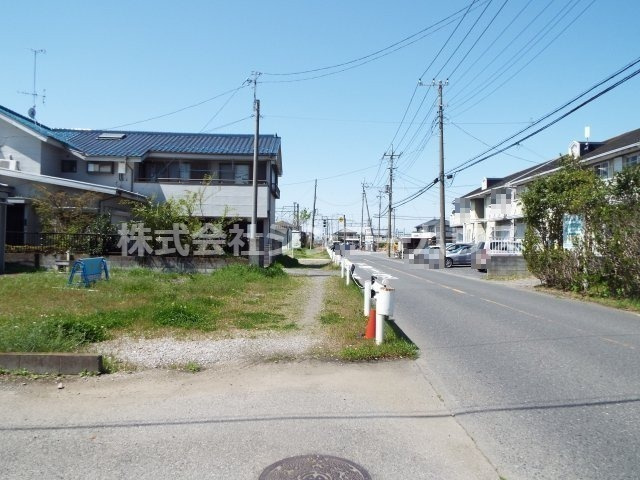 【前面道路含む現地写真】 | 加須市旗井 土地