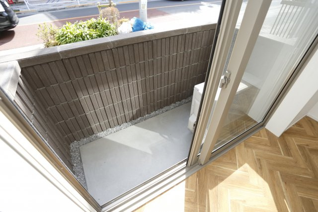 カーサリリーのバルコニー