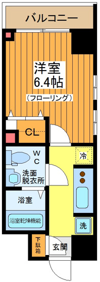 【間取り】 | ステージファースト三軒茶屋アジールコート