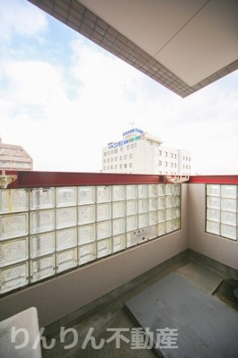 【バルコニー】 | シティガーデン富田 | 広々としたバルコニーです