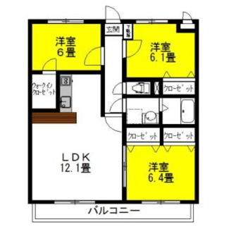 【間取り】 | セントラルフェスタ・Ⅳ棟