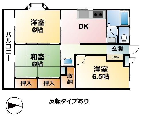 グランドールの間取り