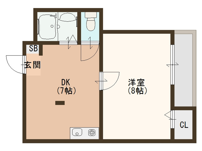 【間取り】 | NKハイツ
