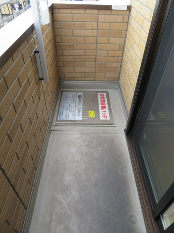 ボヌールＫのバルコニー