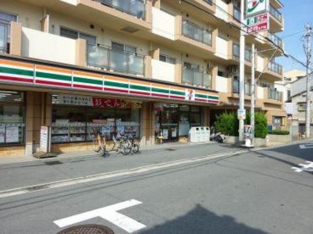 ボヌールＫの周辺|セブンイレブン東大阪稲田新町店(コンビニ)まで443m