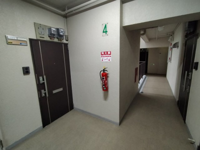 【その他共用部分】 | キャピタル野江 | 玄関前通路