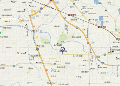 【地図】 | インペリアル　ヴィラＡ・Ｂ・